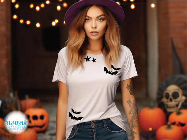 Halloween Clipart DTF (Direct To Film) GANG SHEET Transfer