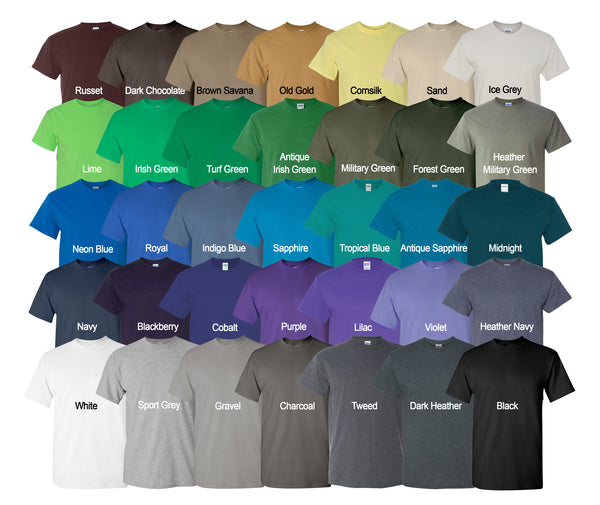 Maryland Screen Printing - Custom Shirt Colors
