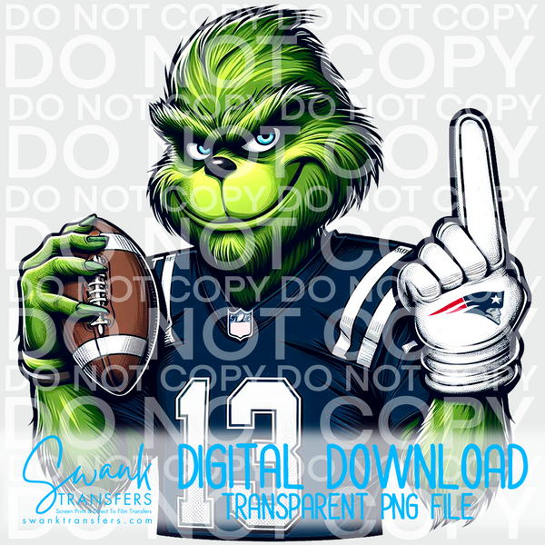 Greenie Team Player - PNG FILE DIGITAL DOWNLOAD