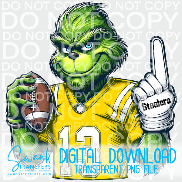 Greenie Team Player - PNG FILE DIGITAL DOWNLOAD