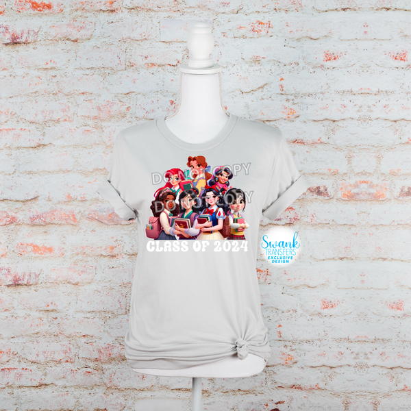 Class of 2024 Royalty INFANT-ADULT Full Color DTF (Direct To Film) Transfer