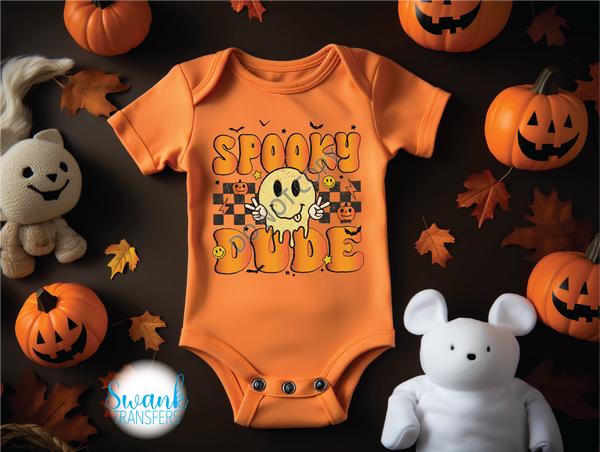 Spooky Dude INFANT-ADULT DTF (Direct To Film) Transfer