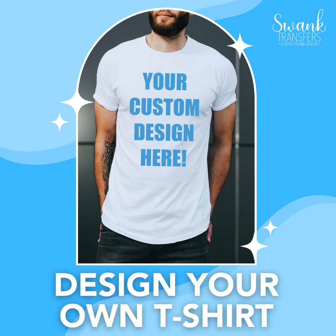 Design Your Own T-Shirt Gildan 5000 Heavy Cotton Tee – Swank