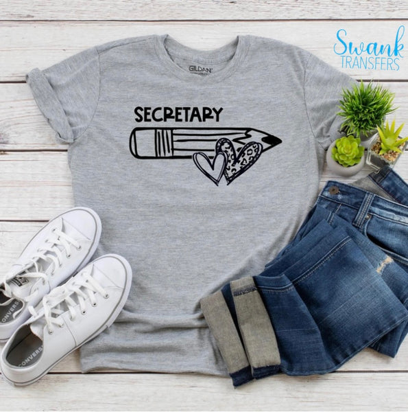 Career & Grade School GRADE & CAREERS (PENCIL NOT INCLUDED) Screen Print Transfer RTS