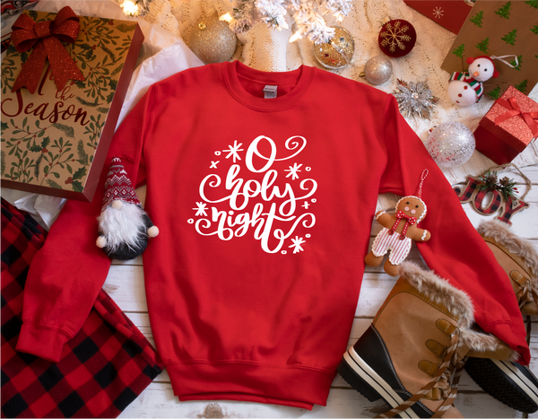 O Holy Night Screen Print Transfer RTS