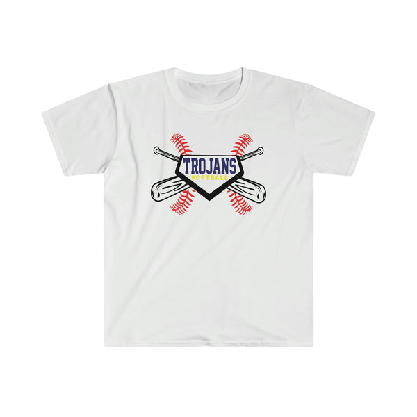 Trojans Softball Adult Unisex T-Shirt