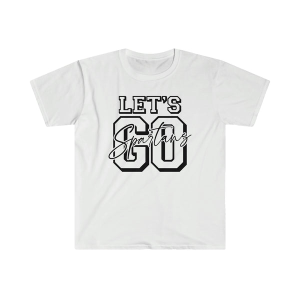 Let's Go Spartans Adult Unisex T-Shirt