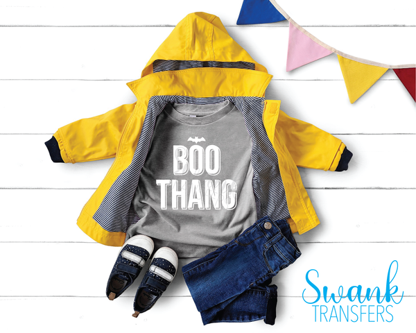 Batty Lil' Boo Thang Screen Print Transfer RTS