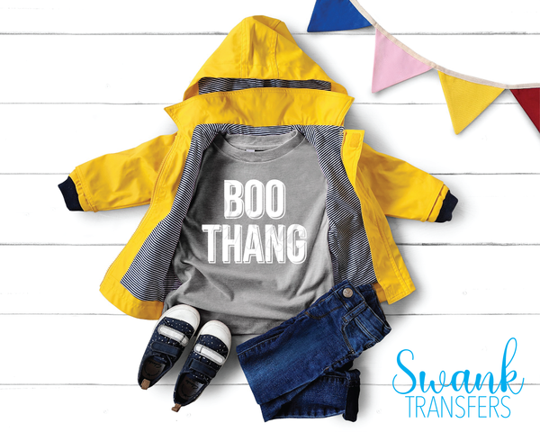 Batty Lil' Boo Thang Screen Print Transfer RTS