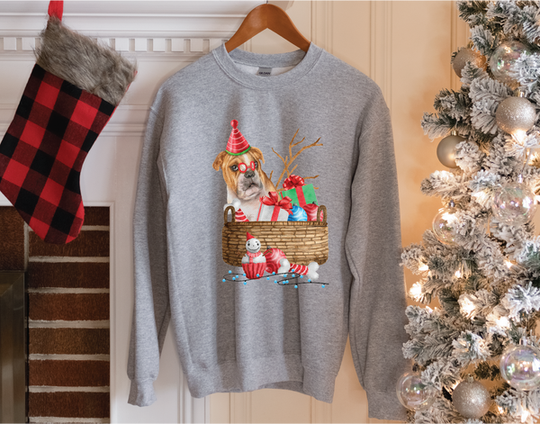 Christmas Dogs Full Color DTF (Direct To Film) Transfer
