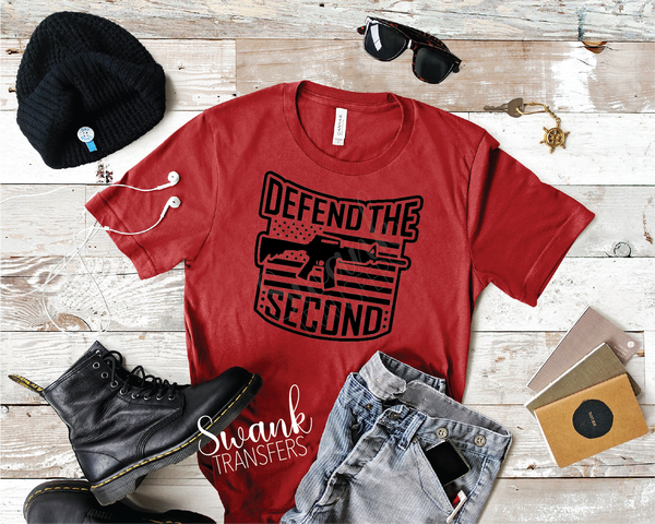 Defend The Second Screen Print Transfer RTS