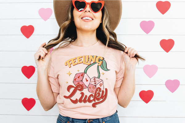 Feeling Lucky Full Color DTF (Direct To Film) Transfer