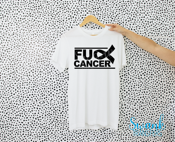 Fuck Cancer Screen Print Transfer RTS