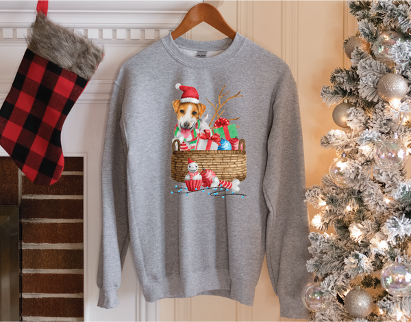 Christmas Dogs Full Color DTF (Direct To Film) Transfer