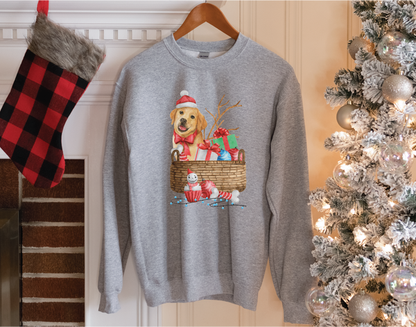 Christmas Dogs Full Color DTF (Direct To Film) Transfer