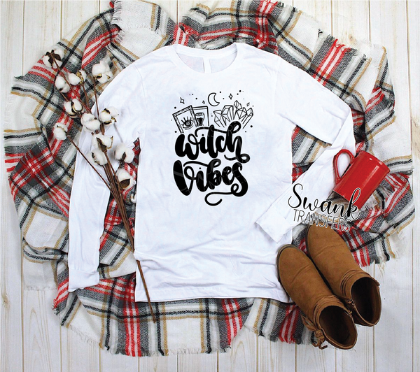 Witch Vibes Screen Print Transfer RTS