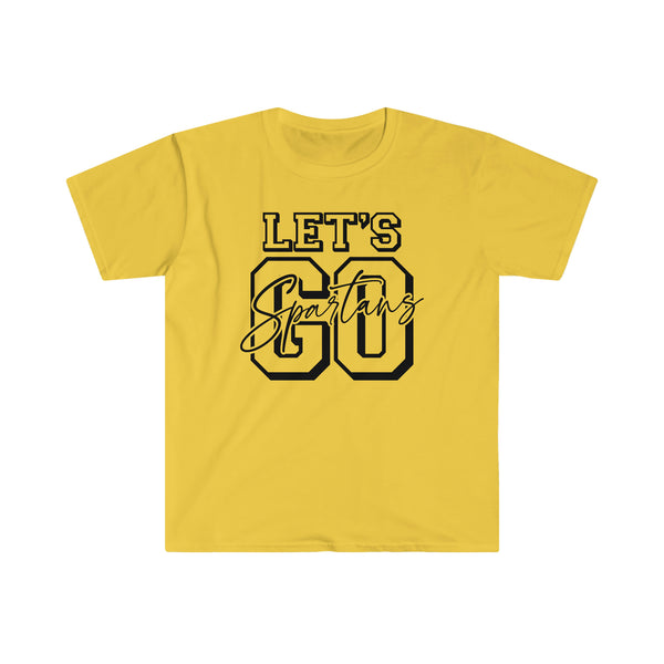 Let's Go Spartans Adult Unisex T-Shirt