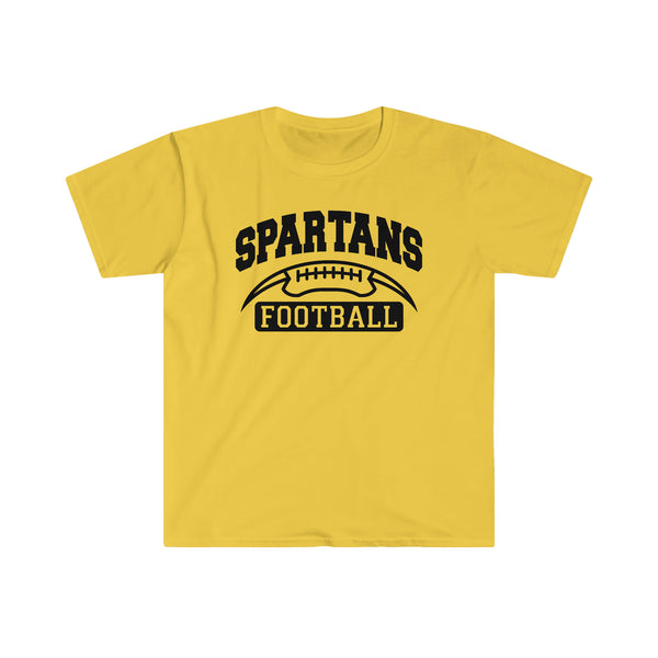 Spartans Football Adult Unisex T-Shirt