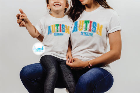 Autism Awareness ADULT-INFANT Full Color DTF (Direct To Film) Transfer