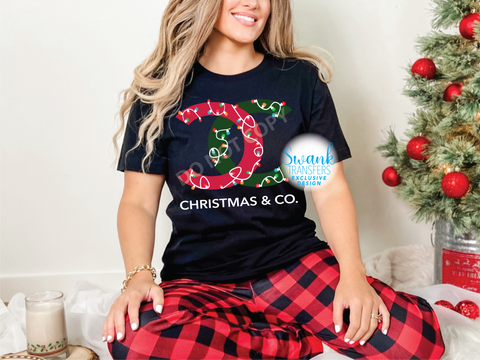 Christmas & Co. *SWANK EXCLUSIVE DESIGN* INFANT-ADULT DTF (Direct To Film) Transfer