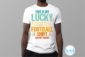 Lucky Fantasy Football Shirt DTF (Direct To Film) Transfer