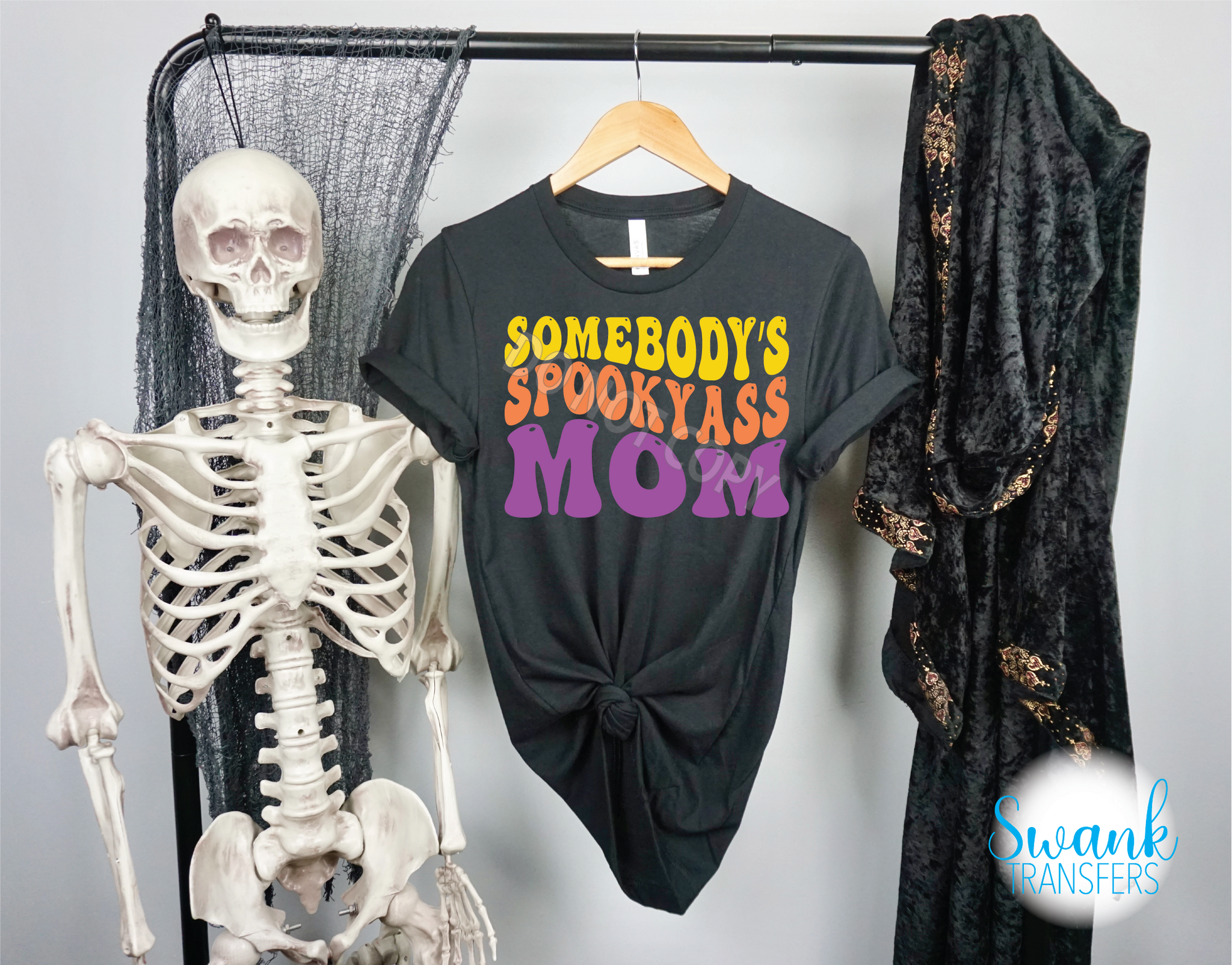 Somebody's Spooky Ass Mom DTF (Direct To Film) Transfer