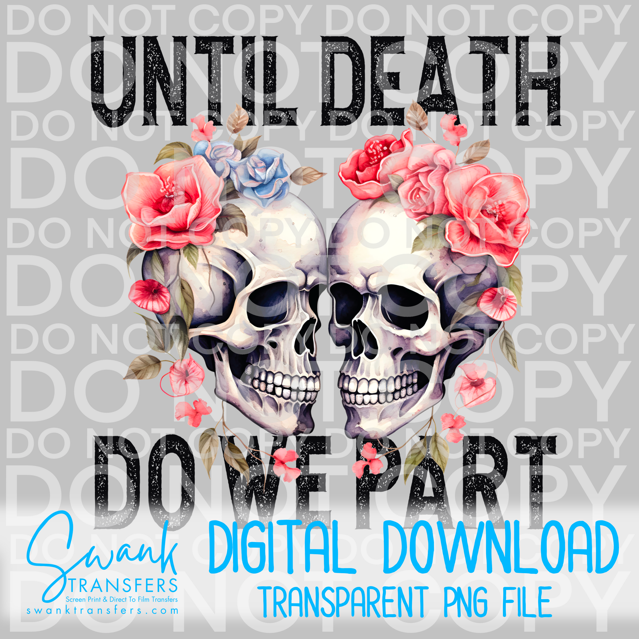Until Death Do We Part - PNG FILE DIGITAL DOWNLOAD