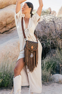 World Traveler - Luxury Fringe Vintage Boho Bag