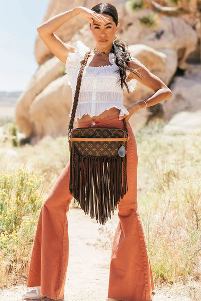 Riviera Crossbody - Luxury Fringe Vintage Boho Bag