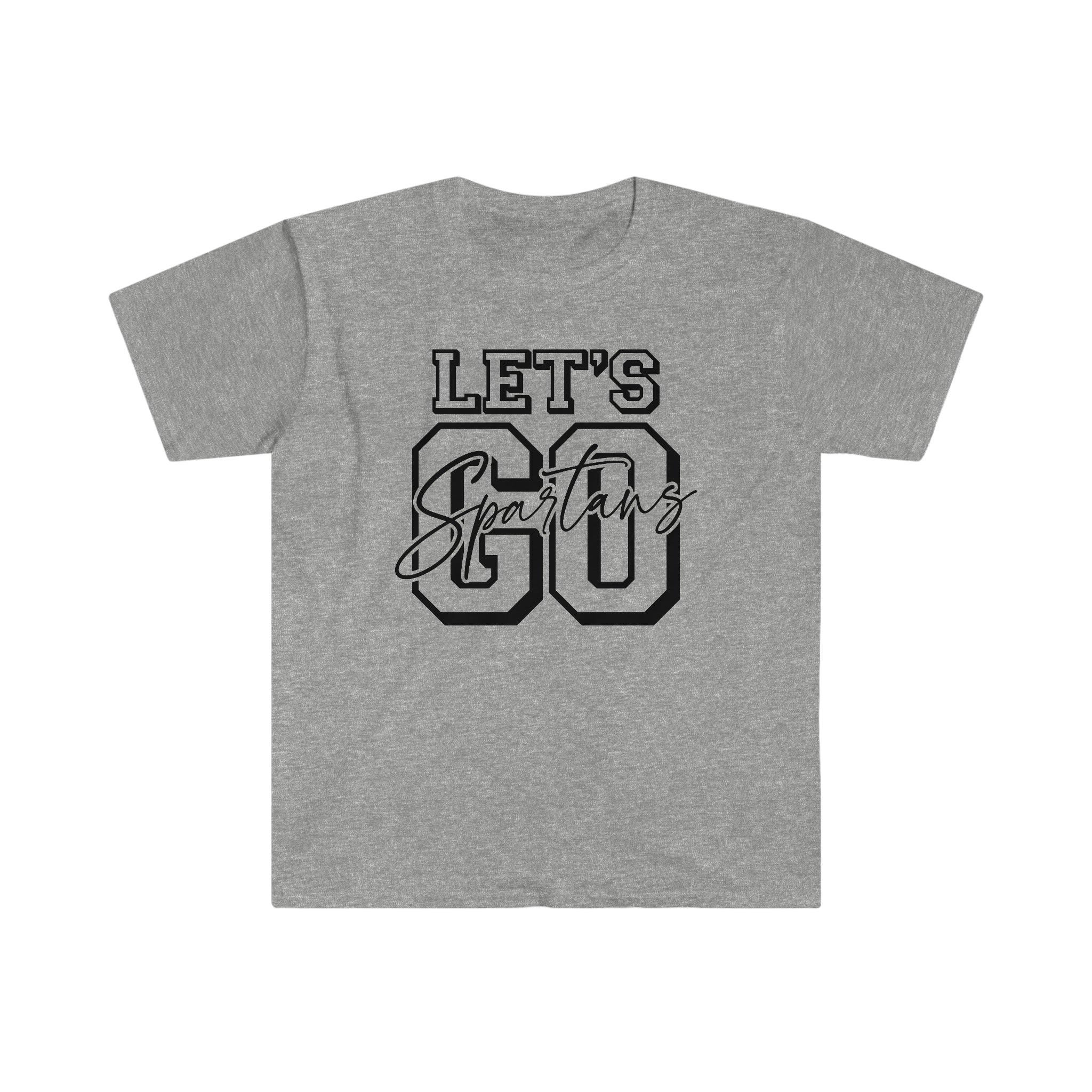 Let's Go Spartans Adult Unisex T-Shirt