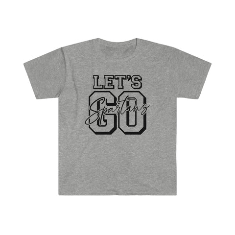 Let's Go Spartans Adult Unisex T-Shirt