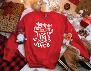 Jingle Juice Screen Print Transfer RTS