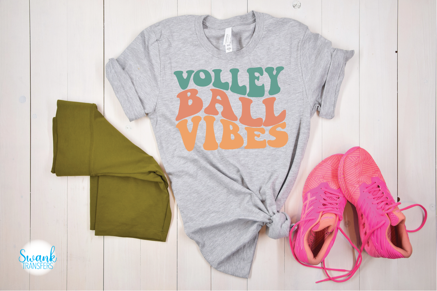 Volleyball Vibes (YOUTH - ADULT) Full Color DTF (Direct To Film) Transfer
