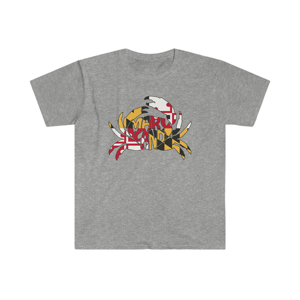 Maryland Crab Adult Unisex T-Shirt