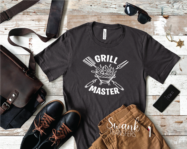 Grill Master BBQ Screen Print Transfer RTS