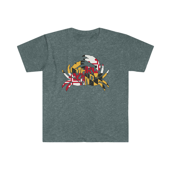 Maryland Crab Adult Unisex T-Shirt