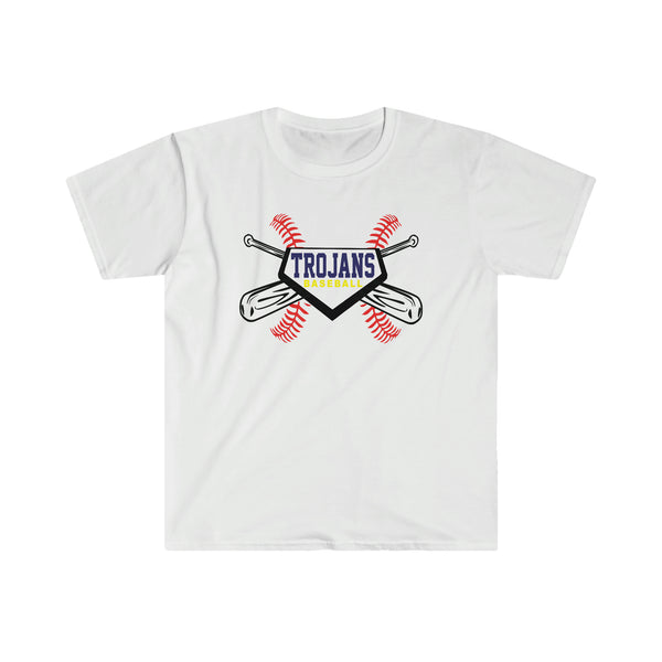 Trojans Baseball Adult Unisex T-Shirt